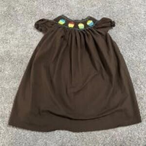 Bella Nova Boutique Toddler Girls Smocked Birthday Dress size 3